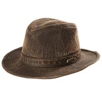 Indiana Jones Weathered Cloth Fedora Hat